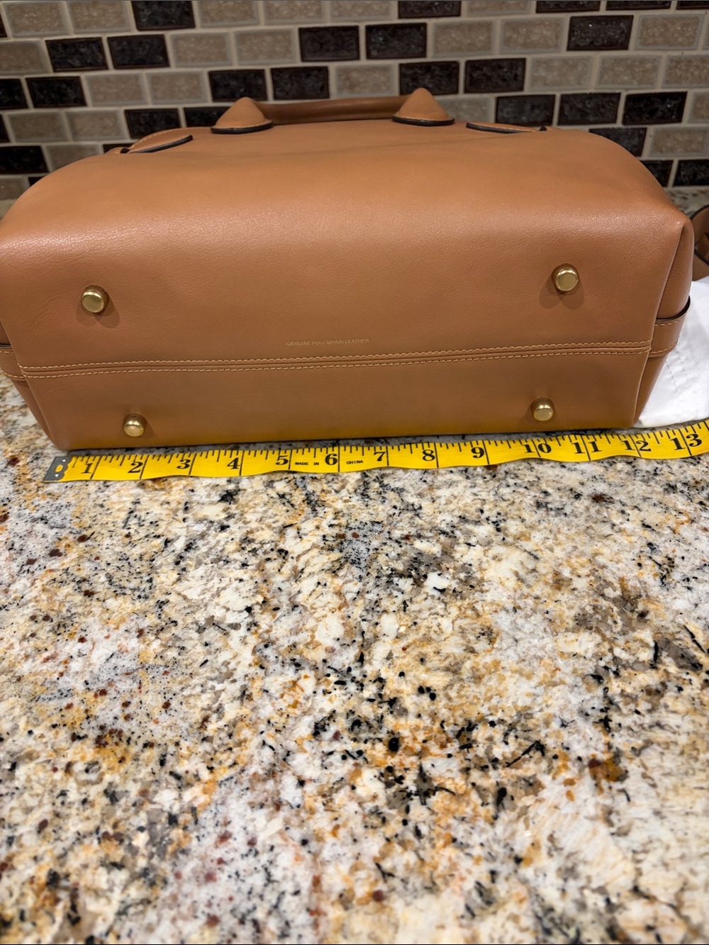 Coach EMPIRE 28 HONEY BROWN soft Leather Satchel - Picture 14 of 17